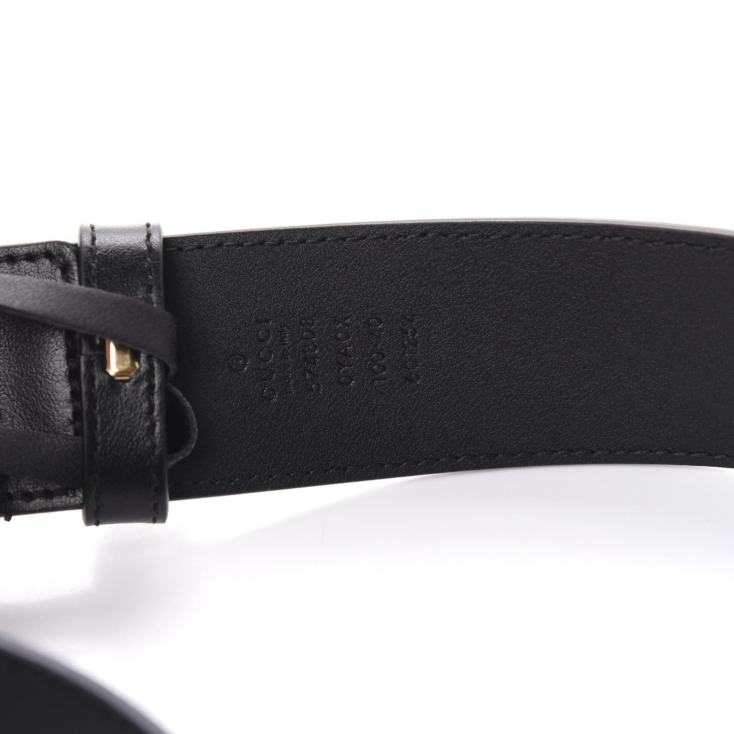 Calfskin Interlocking G Belt 100 40 Black