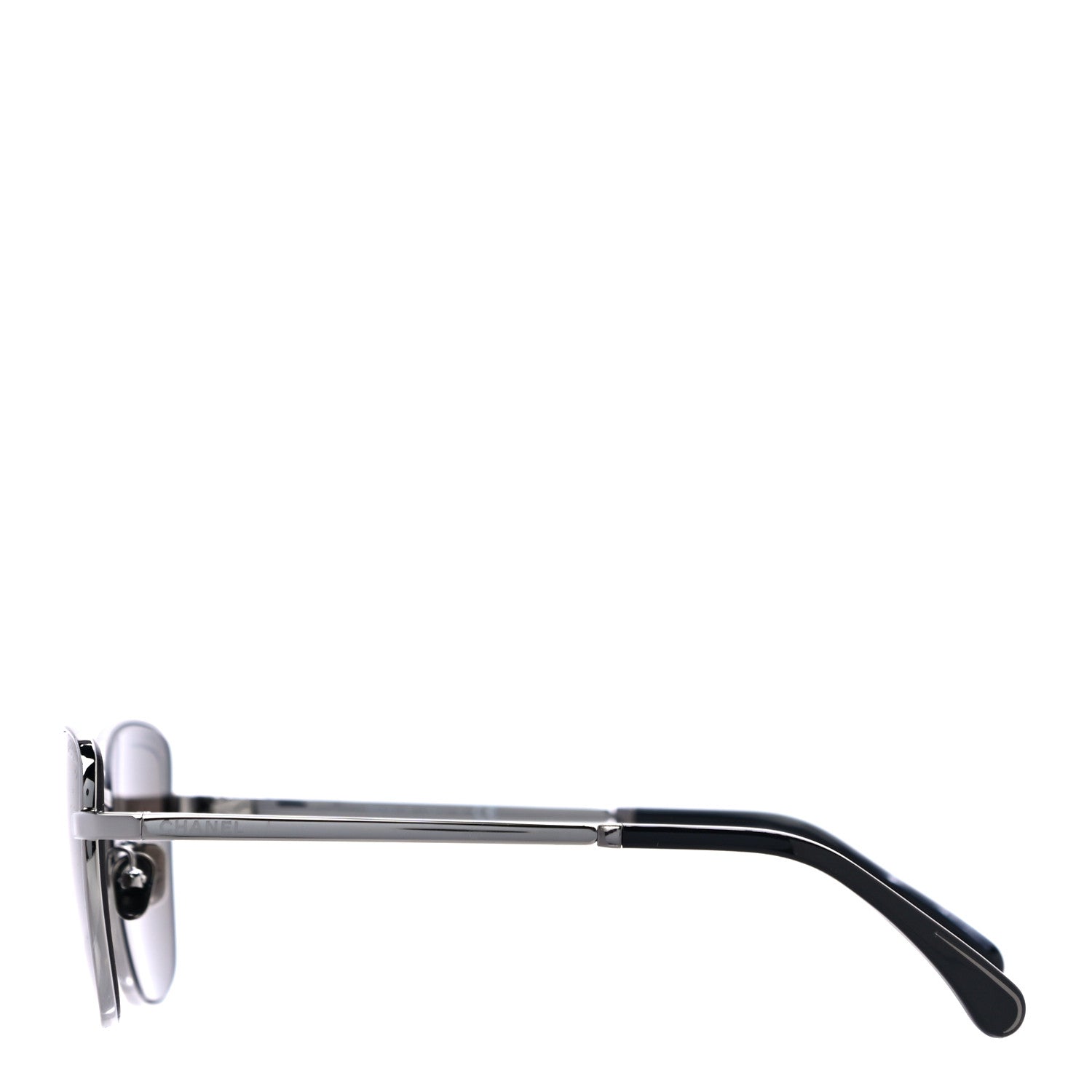 Chanel Metal Cat Eye Sunglasses 4267 Black 2 of 7