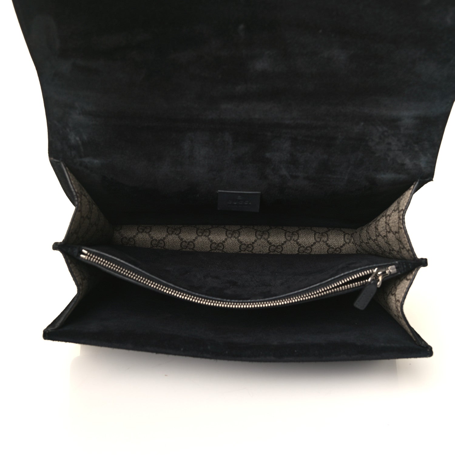Gucci GG Supreme Monogram Medium Dionysus Shoulder Bag Black 4 of 4