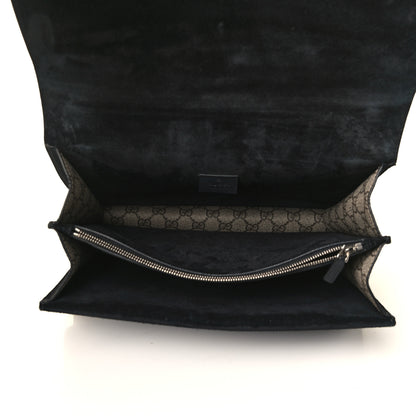 Gucci GG Supreme Monogram Medium Dionysus Shoulder Bag Black 4 of 4