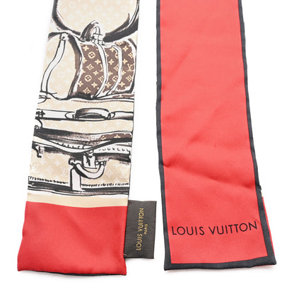 Louis Vuitton Silk Monogram Trunks Bandeau Brown 2 of 4