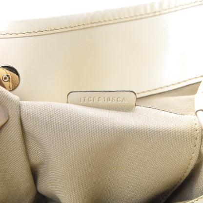 Burberry House Check Small Canterbury Tote White 7 of 16