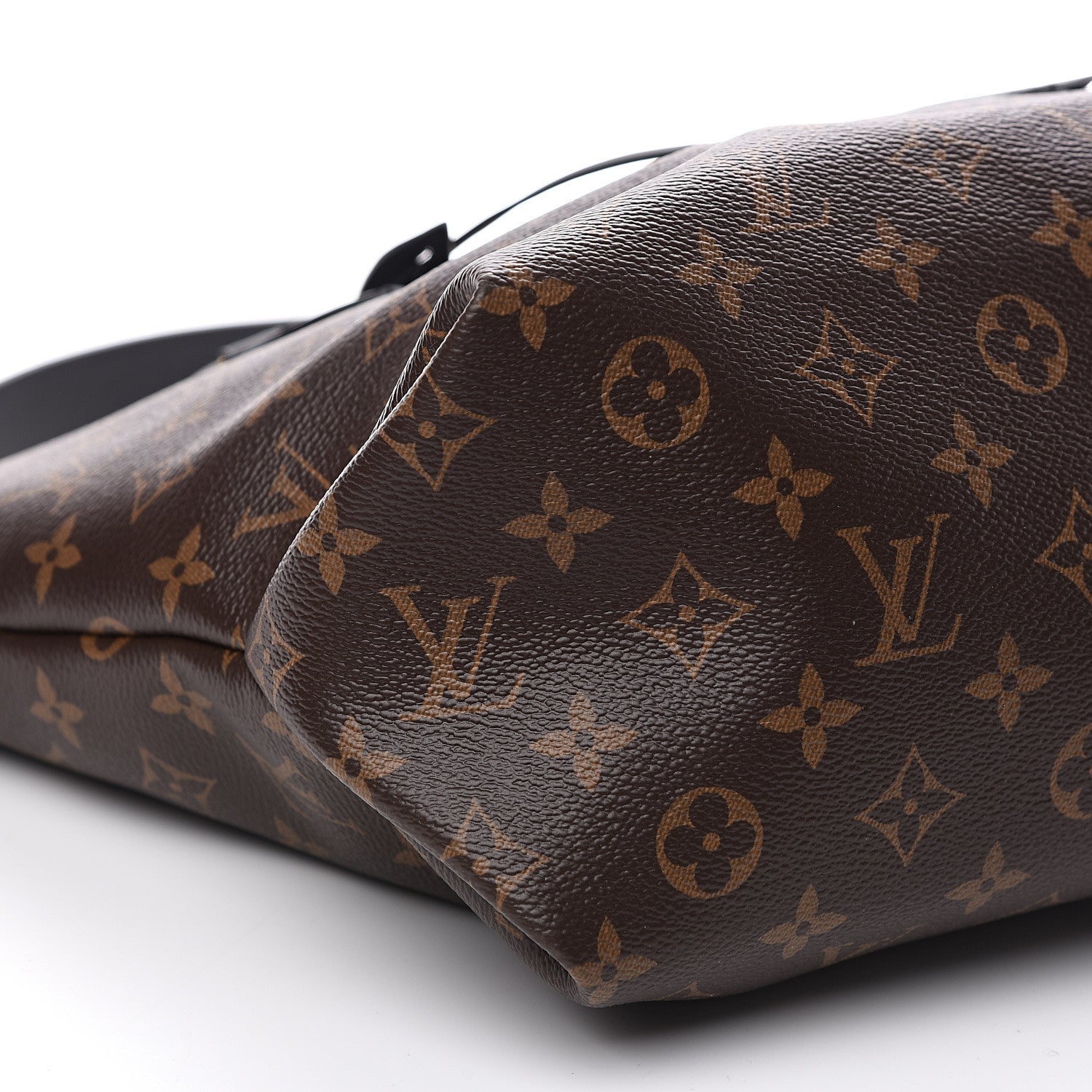 Louis Vuitton Monogram Flower Zipped Tote MM Black 7 of 8