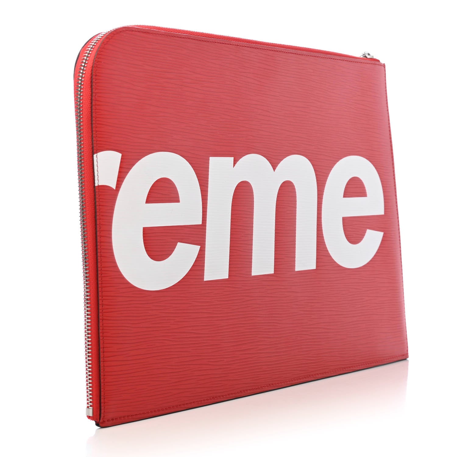 Louis Vuitton X SUPREME Epi Pochette Jour GM Red 3 of 8