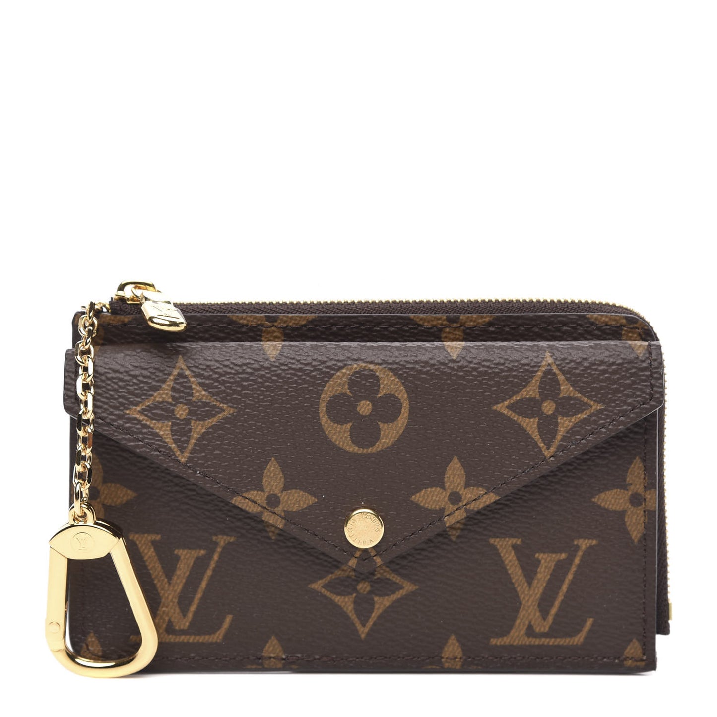 Monogram Recto Verso Card Holder Black