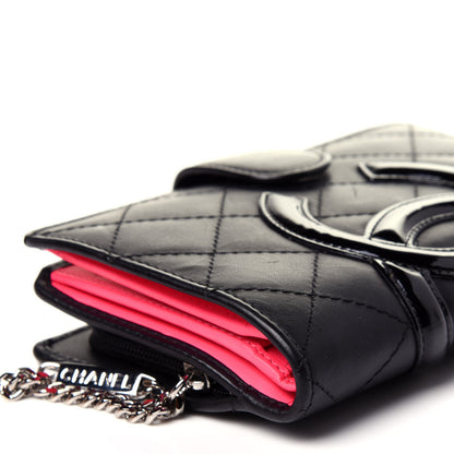 Chanel Calfskin Cambon Zipped Pocket Wallet Black 10 of 11