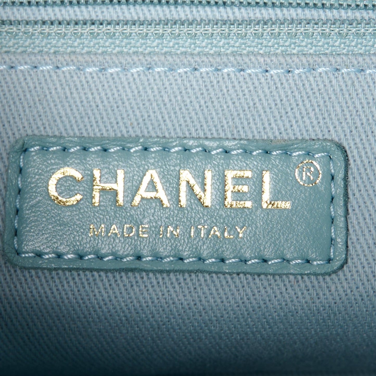 Caviar Quilted Small Business Affinity Flap Blue