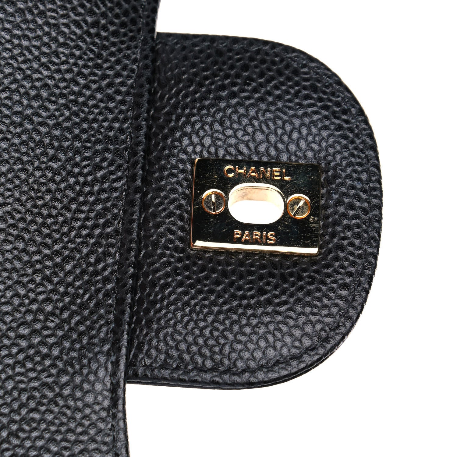 Chanel Caviar Quilted Jumbo Double Flap Black 8 of 14