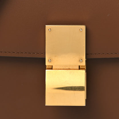 Celine Box Calfskin Medium Classic Box Flap Bag Camel 7 of 9