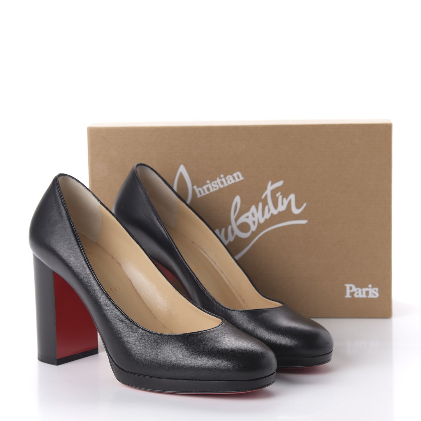 Nappa Kabetts 100 Pumps 39 Black Lucido