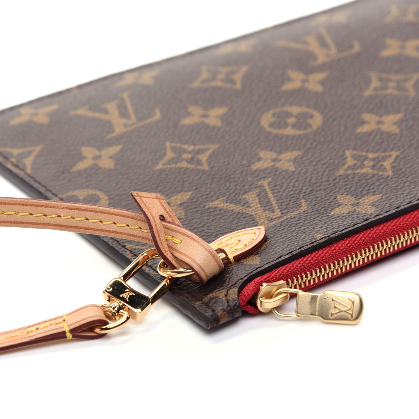 Monogram Neverfull MM GM Pochette Cherry