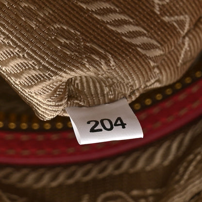 Prada Jacquard Logo Camera Bag Corda Peonia 7 of 10