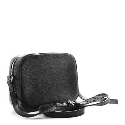 Gucci Pebbled Calfskin Studded Small Soho Disco Bag Black 3 of 10