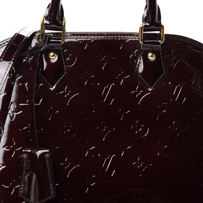 Louis Vuitton Vernis Alma PM Amarante 12 of 12