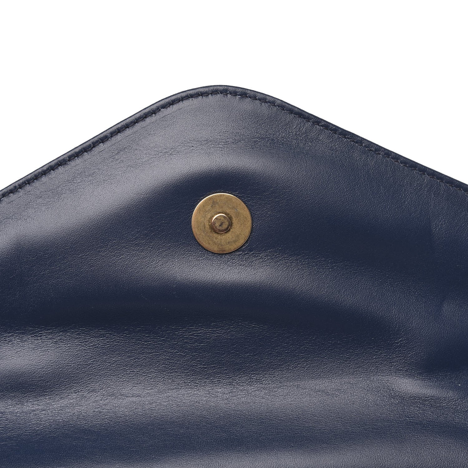 Gucci Nappa Pearl Studded Mini Queen Margaret Broadway Shoulder Bag Blue Agata 12 of 12
