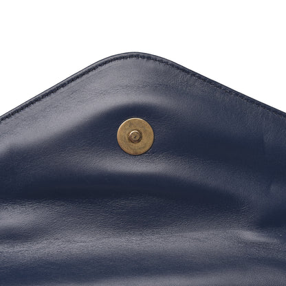 Gucci Nappa Pearl Studded Mini Queen Margaret Broadway Shoulder Bag Blue Agata 12 of 12
