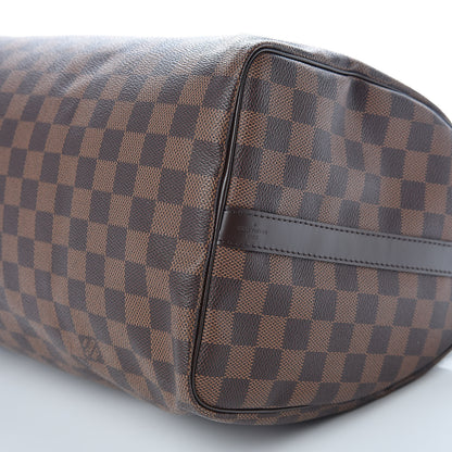 Louis Vuitton Damier Ebene Speedy Bandouliere 35 6 of 10