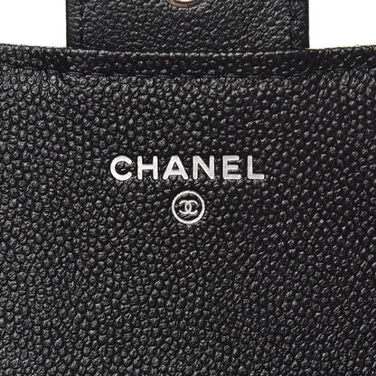 Chanel Caviar Quilted Medium Flap Wallet Black 6 of 9