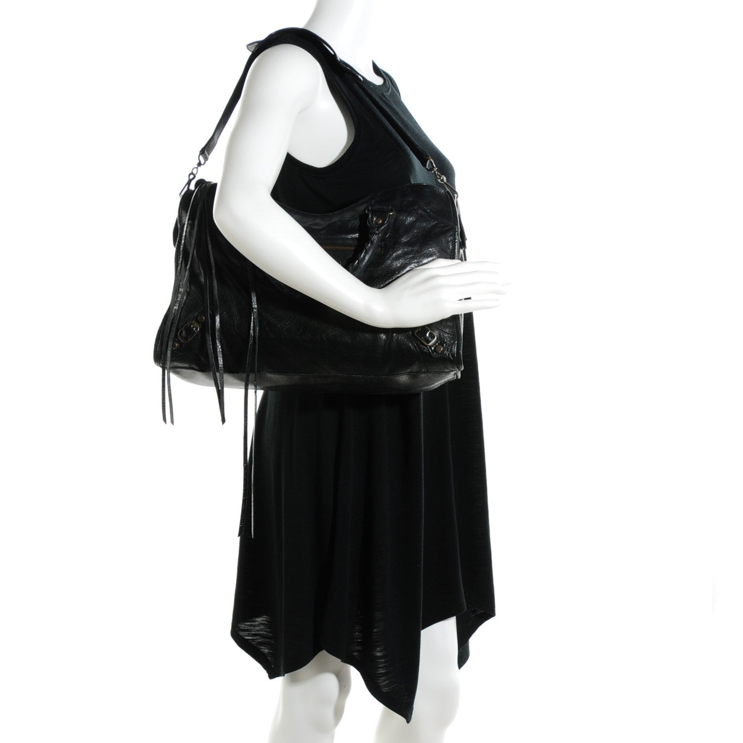 Balenciaga Chevre Classic Hardware City Black 2 of 8