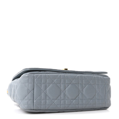 Christian Dior Calfskin Cannage Small Caro Bag Cloud Blue 4 of 10