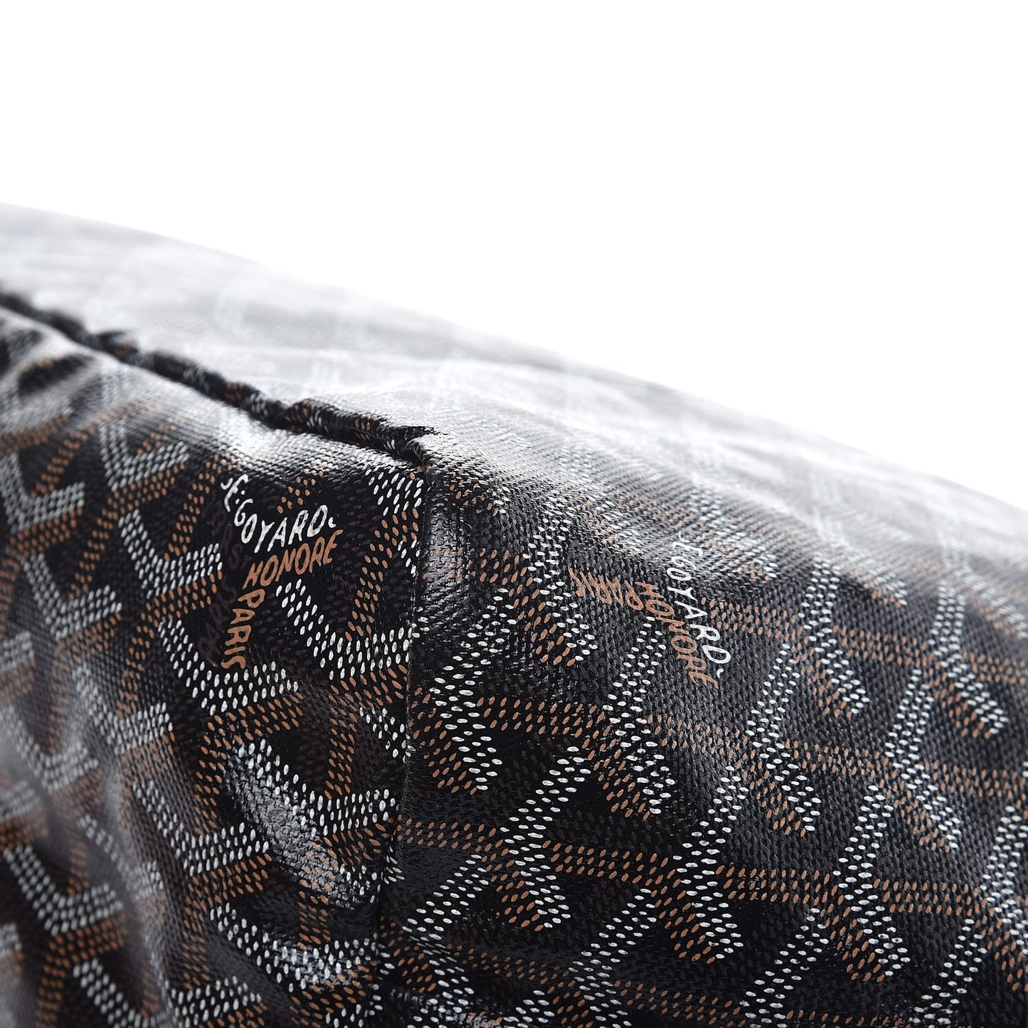 Goyardine Saint Louis PM Black Gold