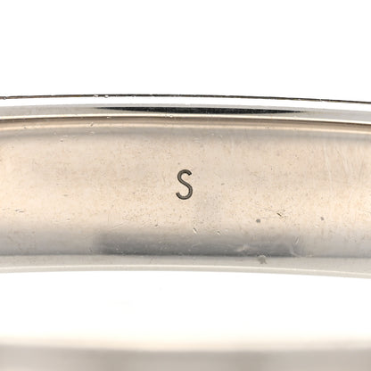 Louis Vuitton Palladium Monogram Nanogram Cuff S Silver 6 of 6