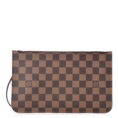 Louis Vuitton Damier Ebene Neverfull MM GM Pochette 1 of 8
