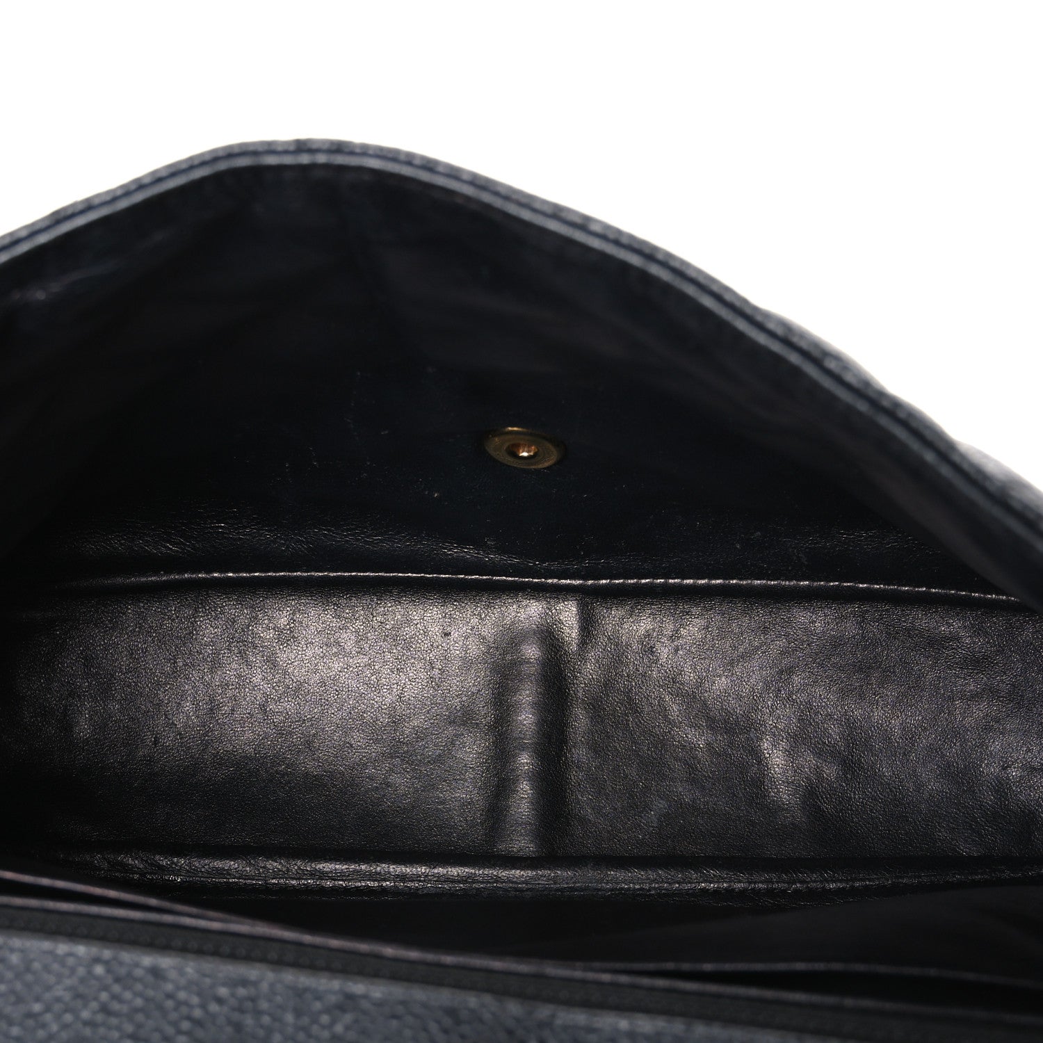 Chanel Caviar Quilted Jumbo Single Flap Black 5 of 11