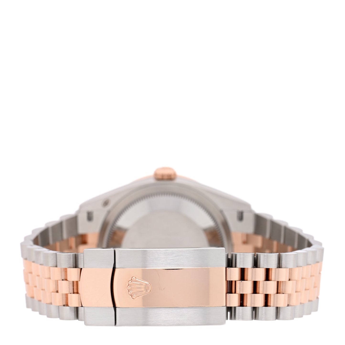 Stainless Steel 18K Everose Gold Diamond Bezel  36mm Oyster Perpetual Datejust Watch Pink Roman 126281RBR
