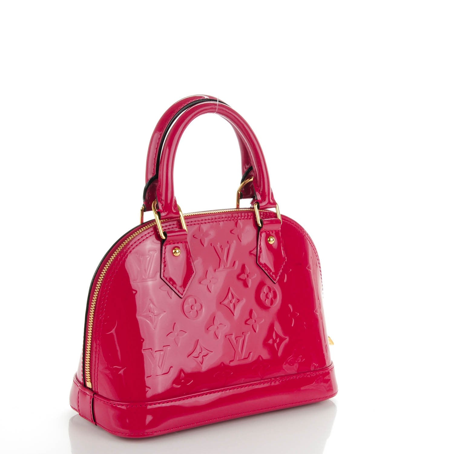 Louis Vuitton Vernis Alma BB Rose Indien 3 of 7