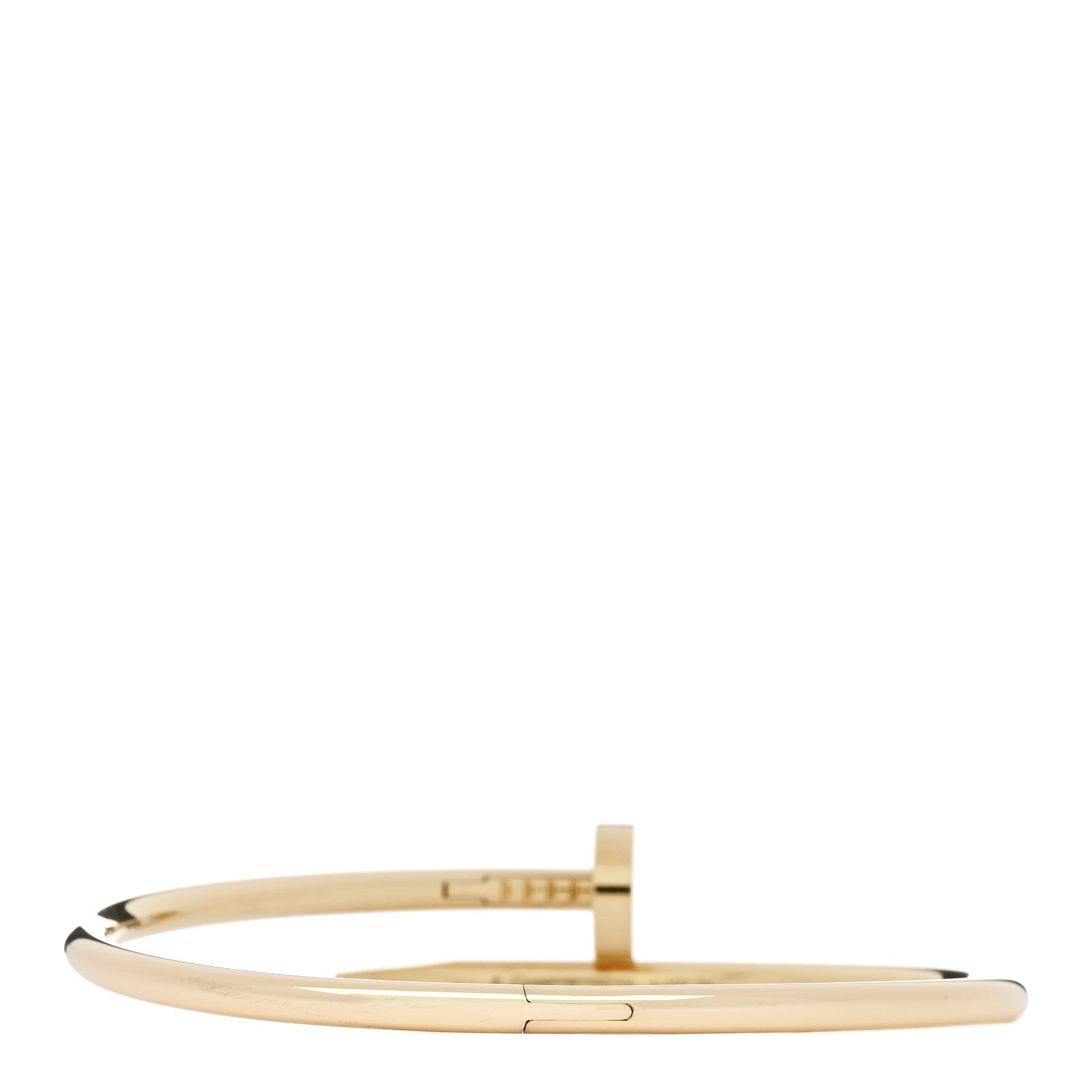 Cartier 18K Yellow Gold Juste Un Clou Bracelet 19 2 of 5