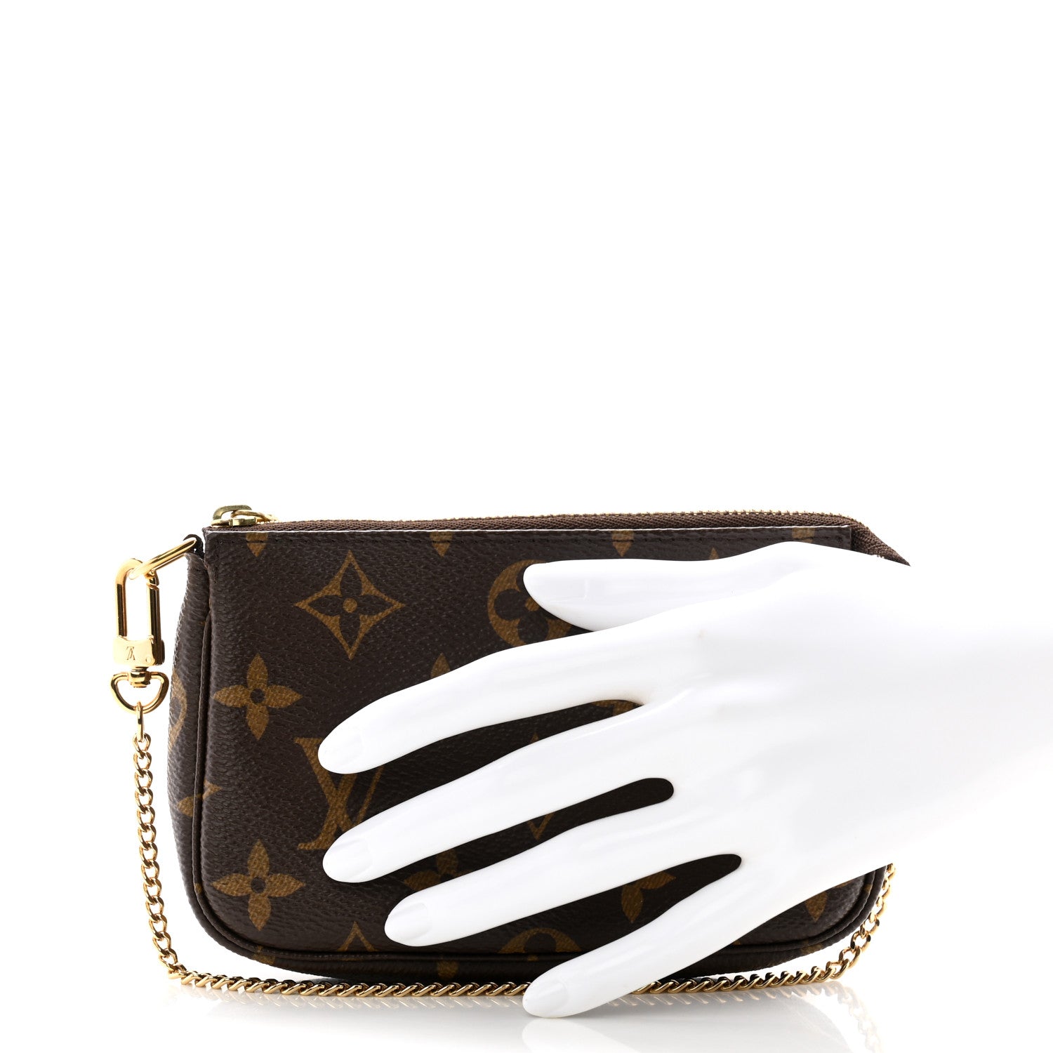 Louis Vuitton Monogram Mini Pochette Accessories 2 of 9