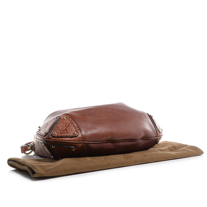 Gucci Leather Guccissima Medium Indy Top Handle Bag Brown 4 of 7