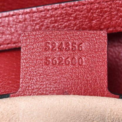 Gucci GG Supreme Monogram Medium Queen Margaret Shoulder Bag Red 8 of 11