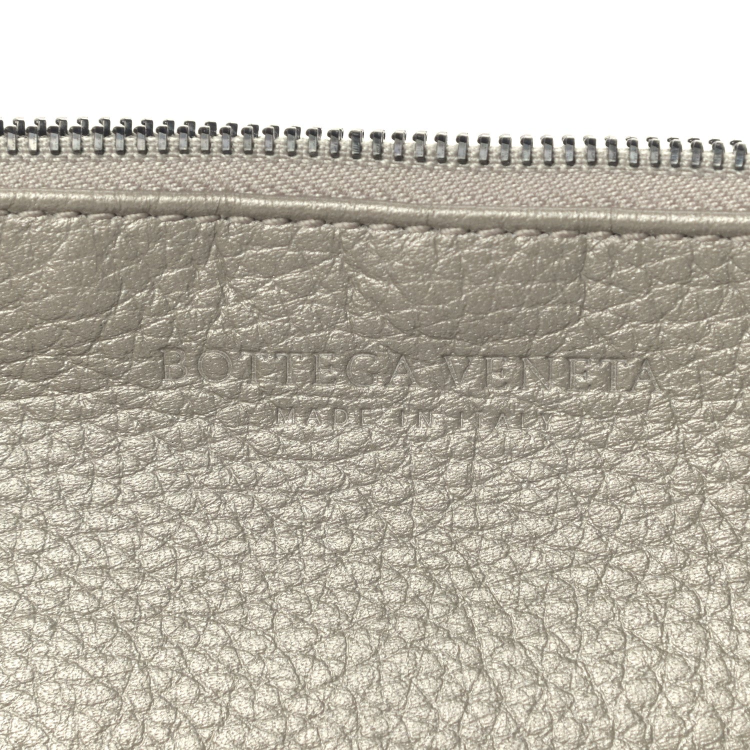 Bottega Veneta Metallic Intrecciato Tote Silver 7 of 10