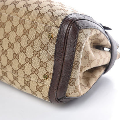 Gucci Monogram Medium GG Running Tote Dark Brown 16 of 16