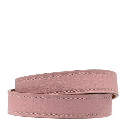 Hermes Swift Kelly Double Tour Bracelet Rose Sakura 3 of 5