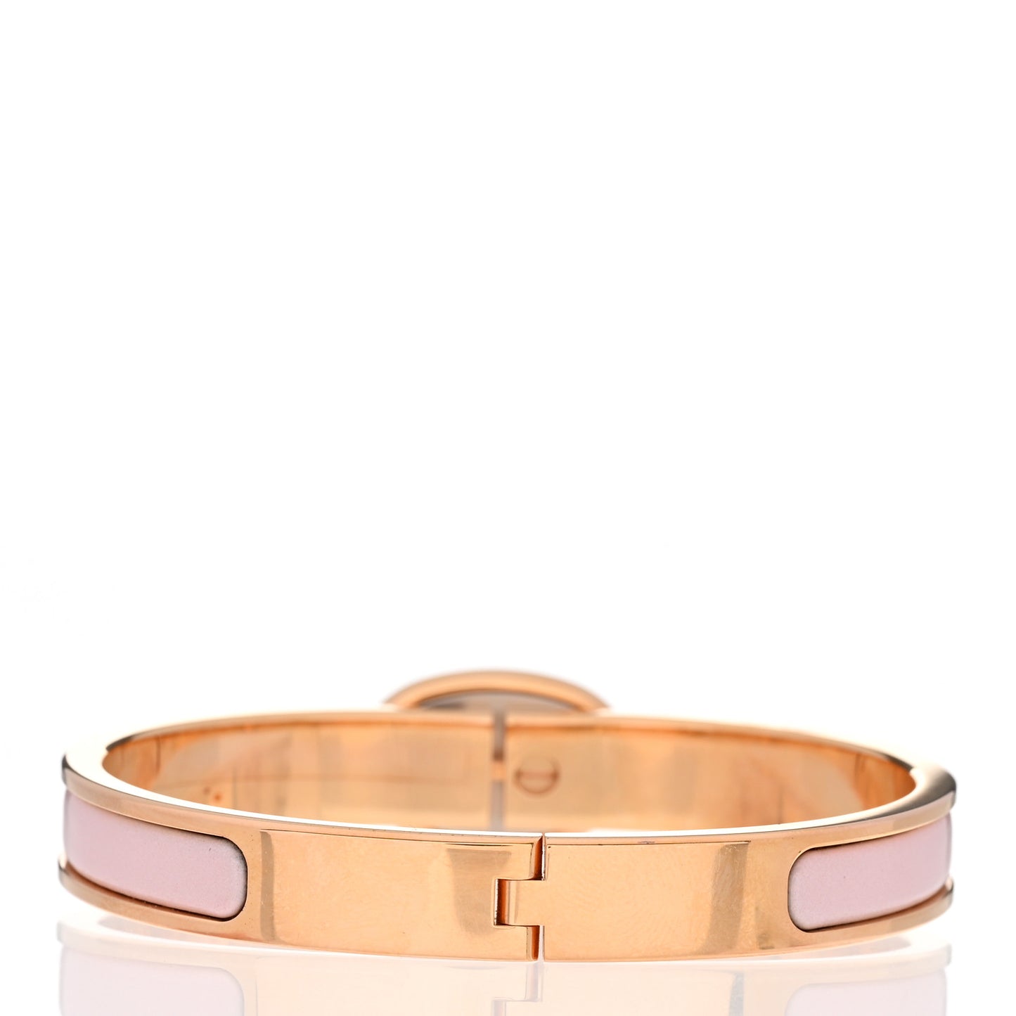 Enamel Mini Clic Chaine d'Ancre Bracelet PM Rose Candeur