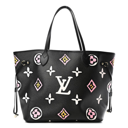 Louis Vuitton Monogram Giant Wild At Heart Neverfull MM Black 1 of 4