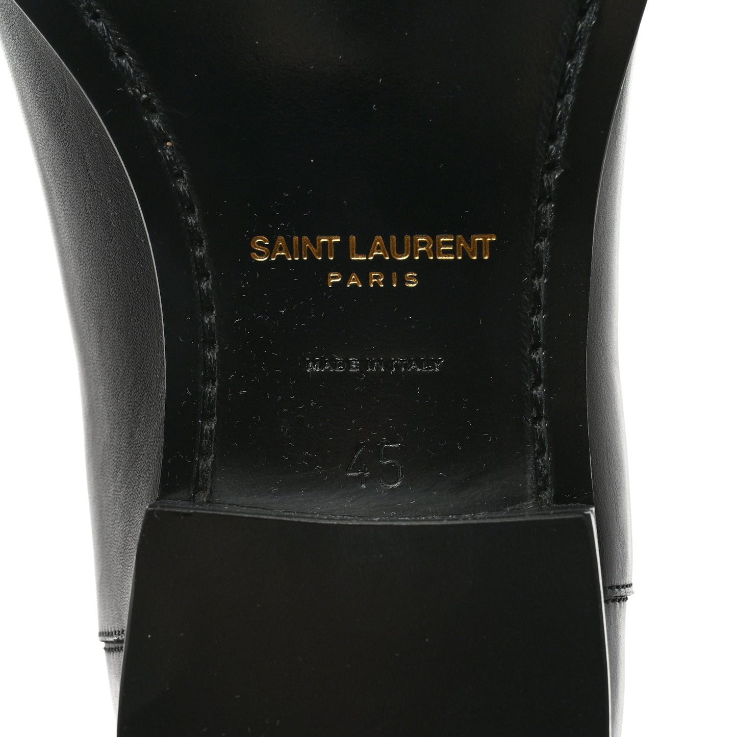 Calfskin Mens Wyatt Chelsea Boots 45 Black