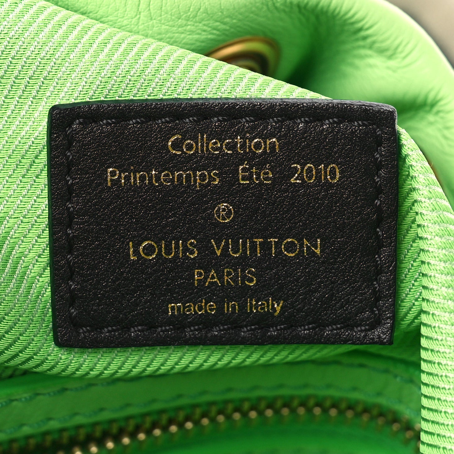 Fabric Jacquard Monogram Cheche Gypsy PM Vert