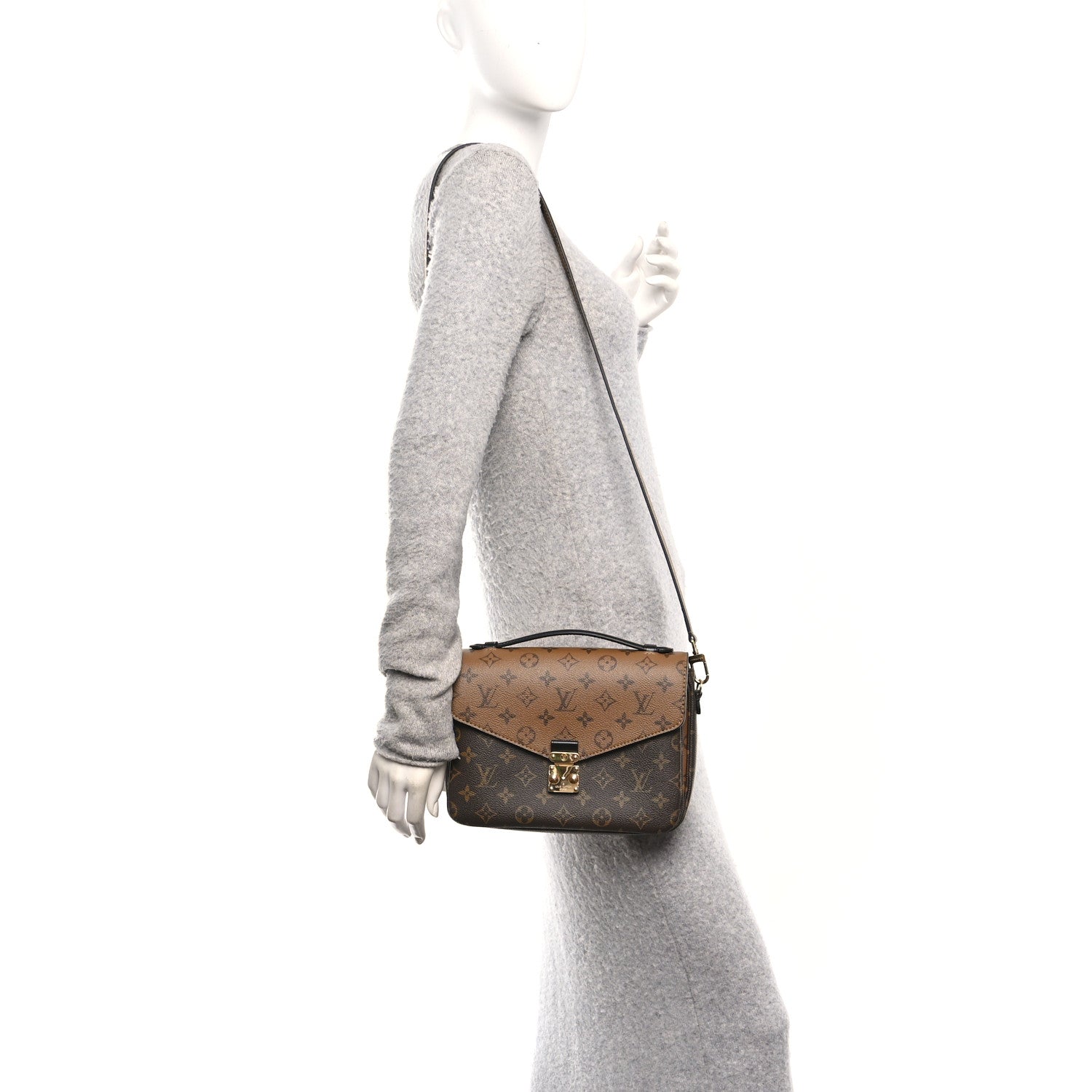 Louis Vuitton Reverse Monogram Pochette Metis 2 of 10
