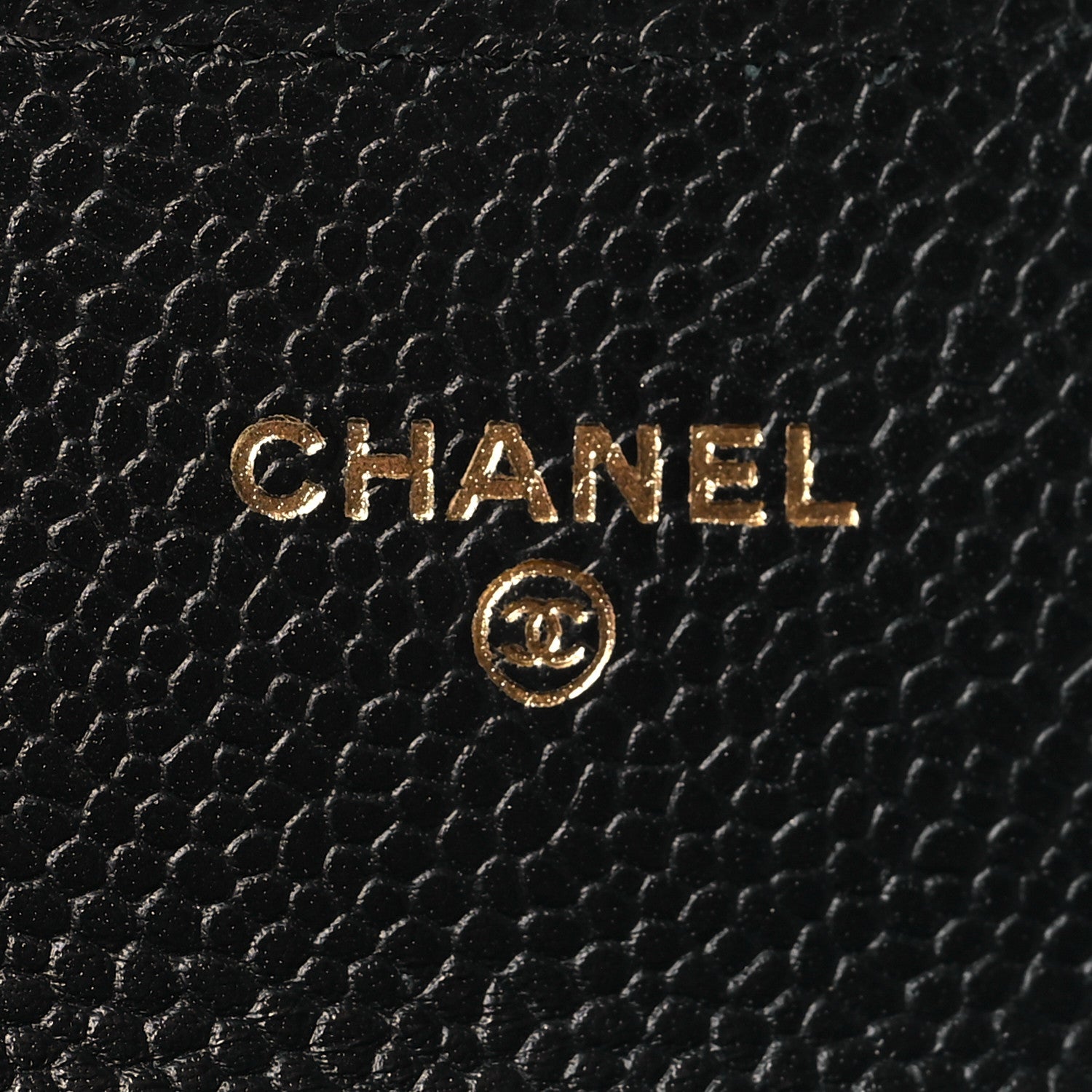 Chanel Caviar Quilted Flap Card Holder Wallet Black 6 of 9