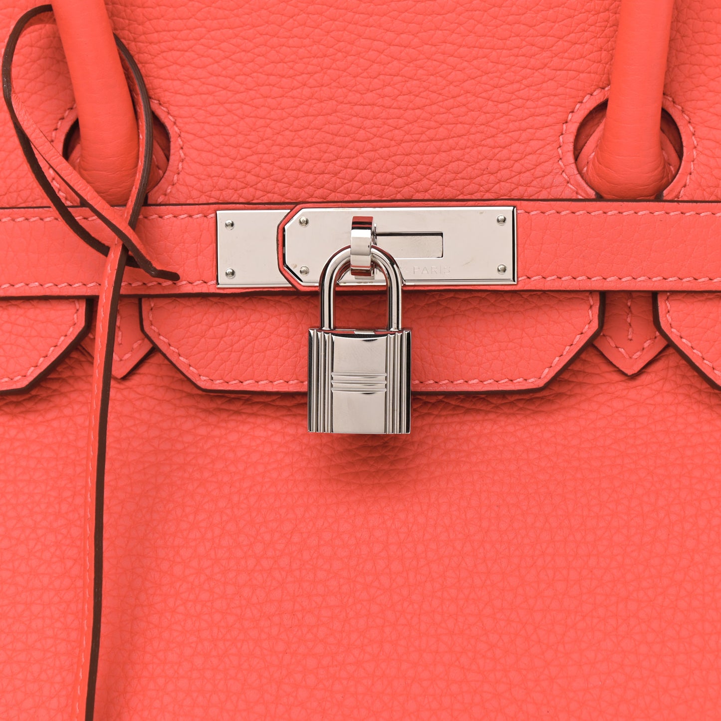 Taurillon Clemence Birkin 35 Rose Jaipur