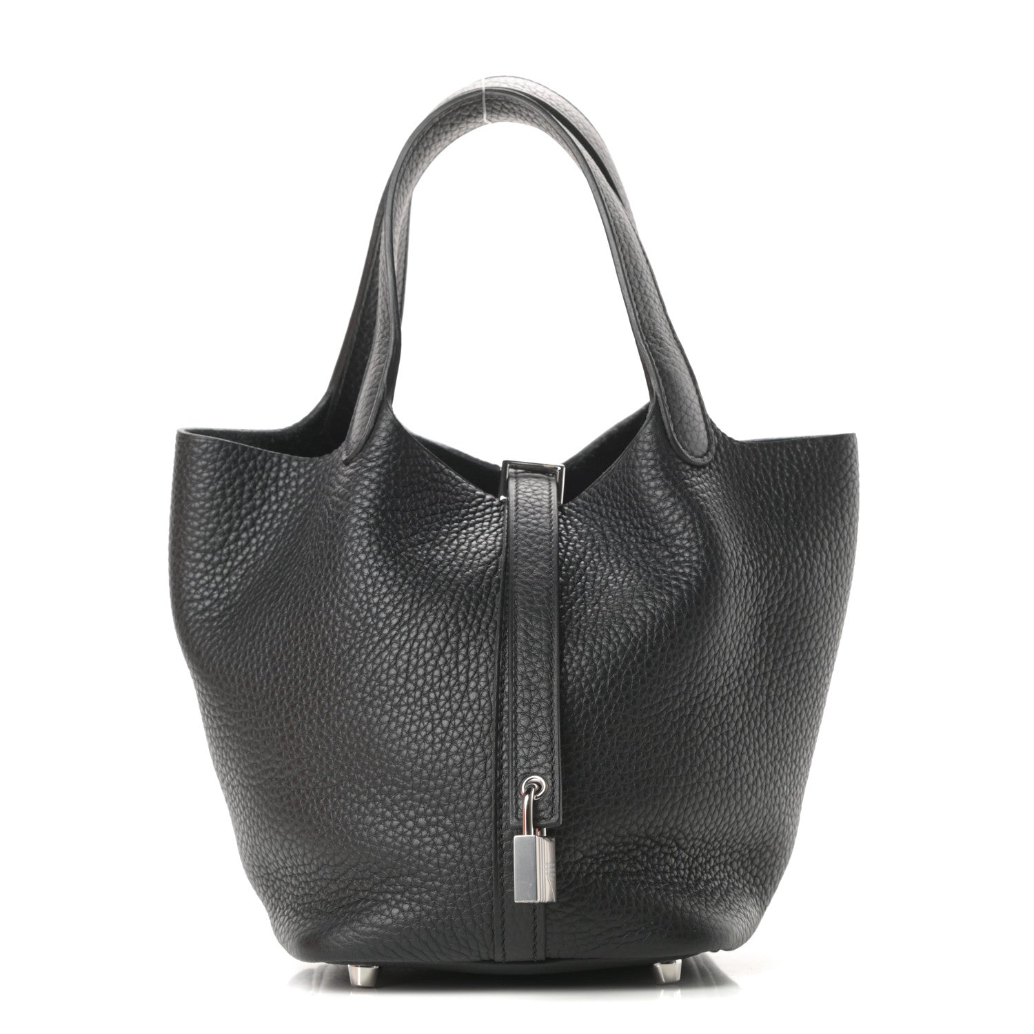 Hermes Taurillon Clemence Picotin Lock 18 PM Black 1 of 12