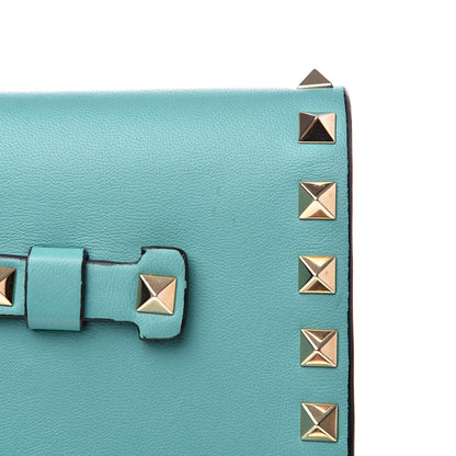 Valentino Garavani Nappa Rockstud Wristlet Clutch Colibri 10 of 13