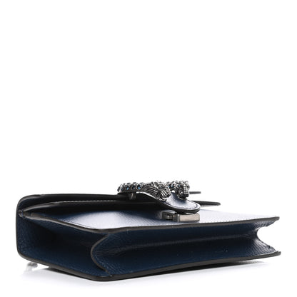 Gucci Dollar Calfskin Crystal Mini Dionysus Shoulder Bag Blue Agata Montana Sapphire 4 of 10