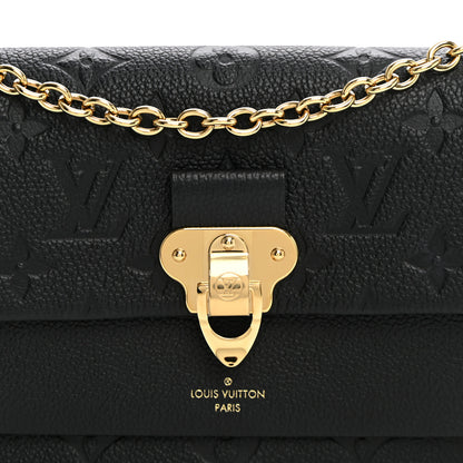Louis Vuitton Empreinte Vavin Chain Wallet Black 7 of 9
