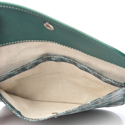 Goyard Goyardine Pouch Green 4 of 5