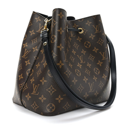 Louis Vuitton Monogram Neonoe MM Black 3 of 11